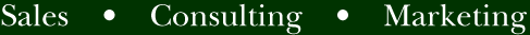 Sales - Consulting - Marketing